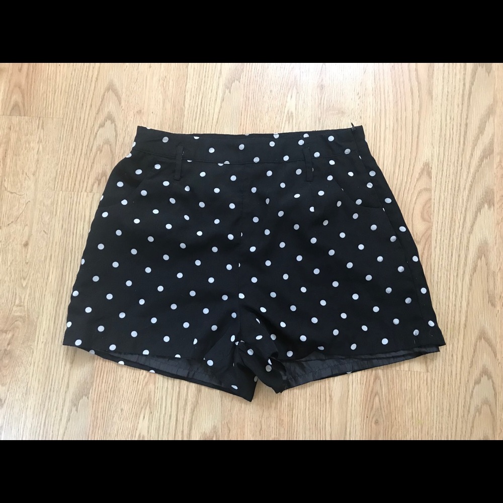High Waisted Pin up Girl Shorts